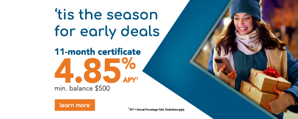 4.85% 11-month Certificate